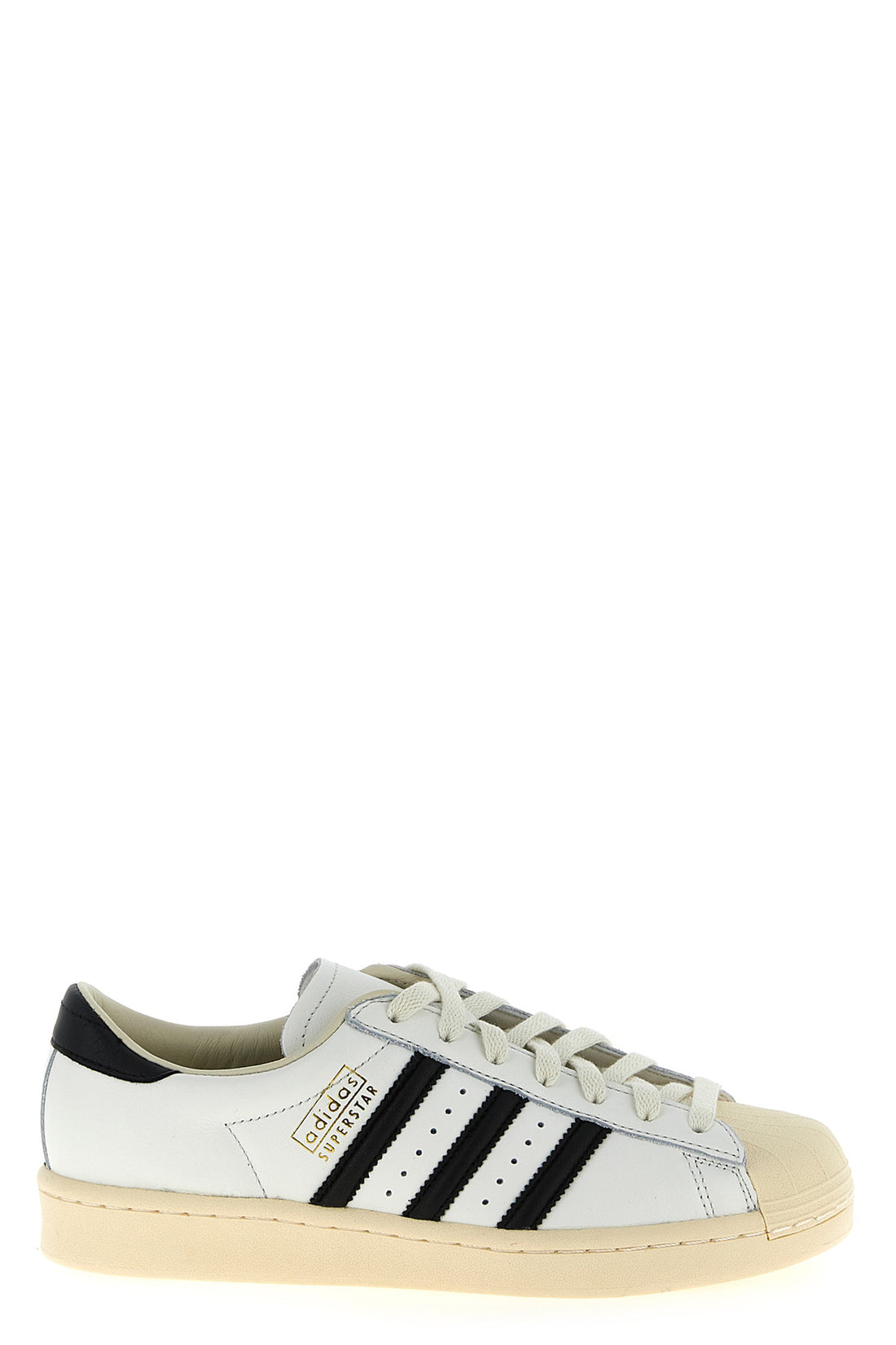 ADIDAS ORIGINALS 4 superstar vintage leather sneakers