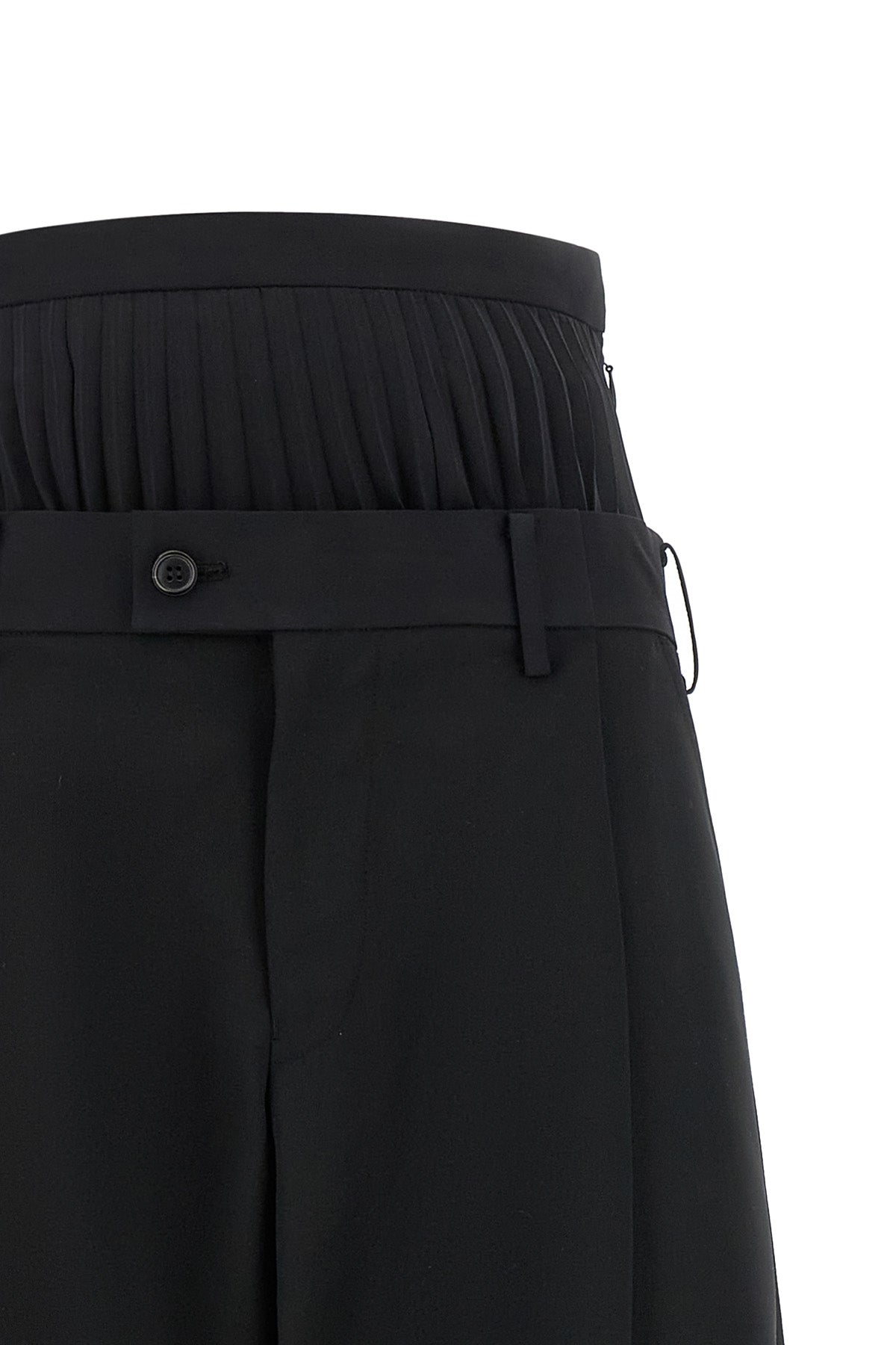 formal wool blend trousers
