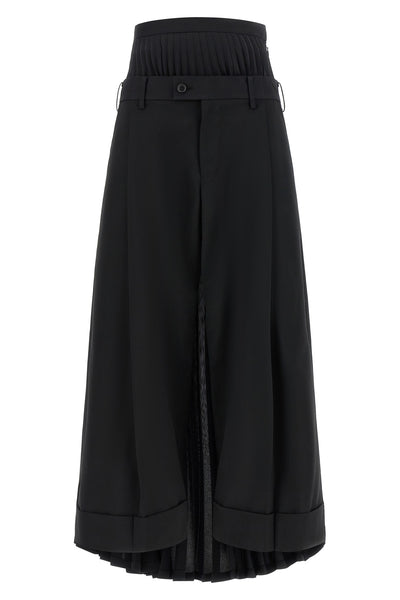 formal wool blend trousers