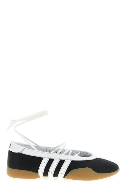 taekwondo mei leather ballet flats