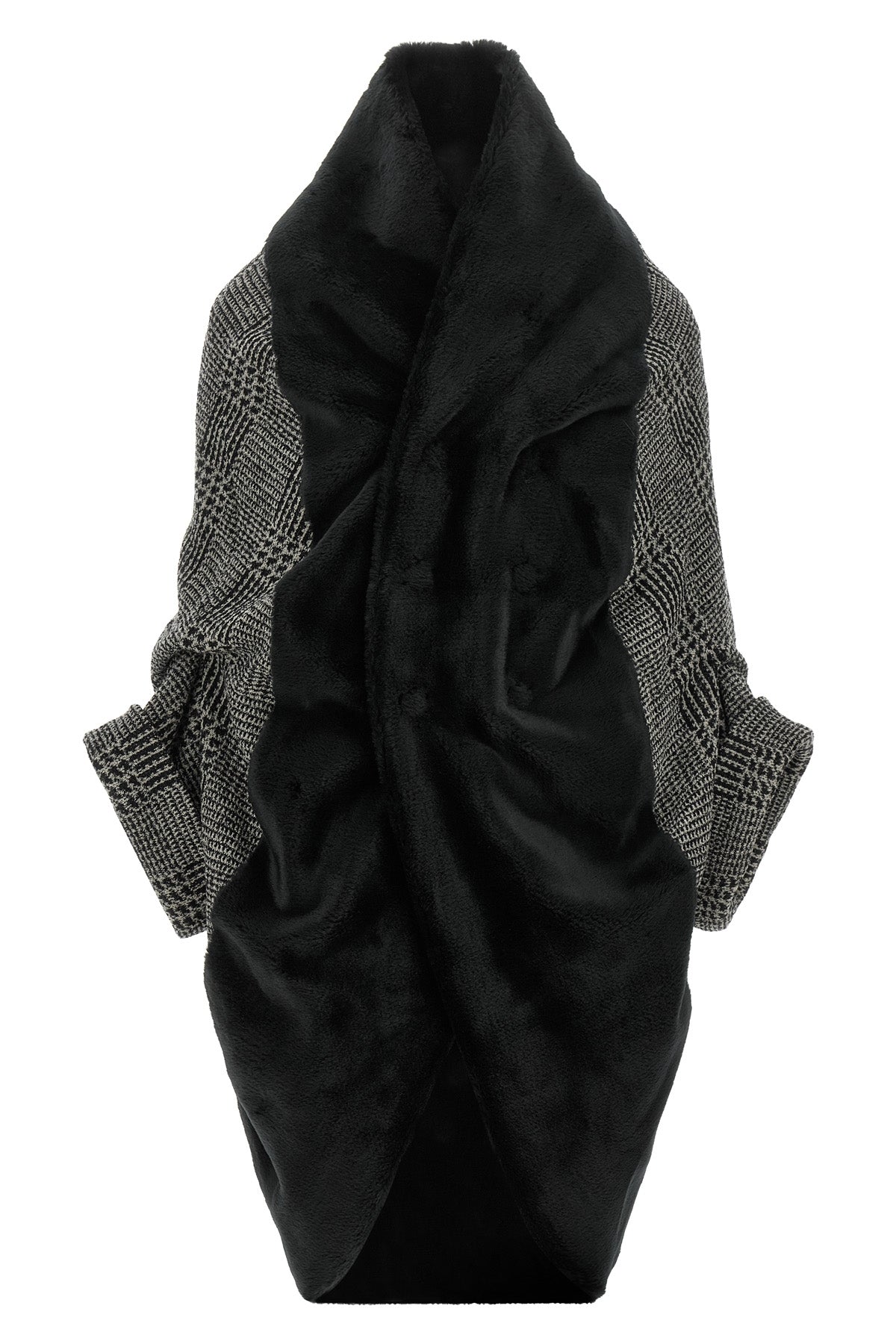 the junya watanabe hybrid jacket redefines the codes of tailoring through a deco