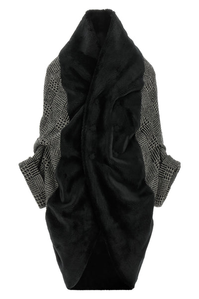 the junya watanabe hybrid jacket redefines the codes of tailoring through a deco