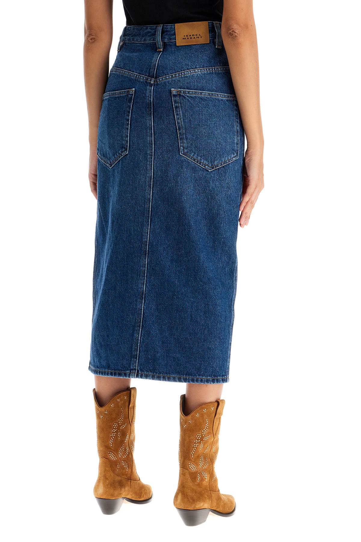 denim vandy skirt for