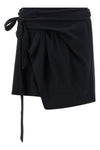 berenice cotton jersey miniskirt