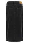pavina midi skirt in cotton denim