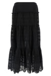 long paoline flared skirt