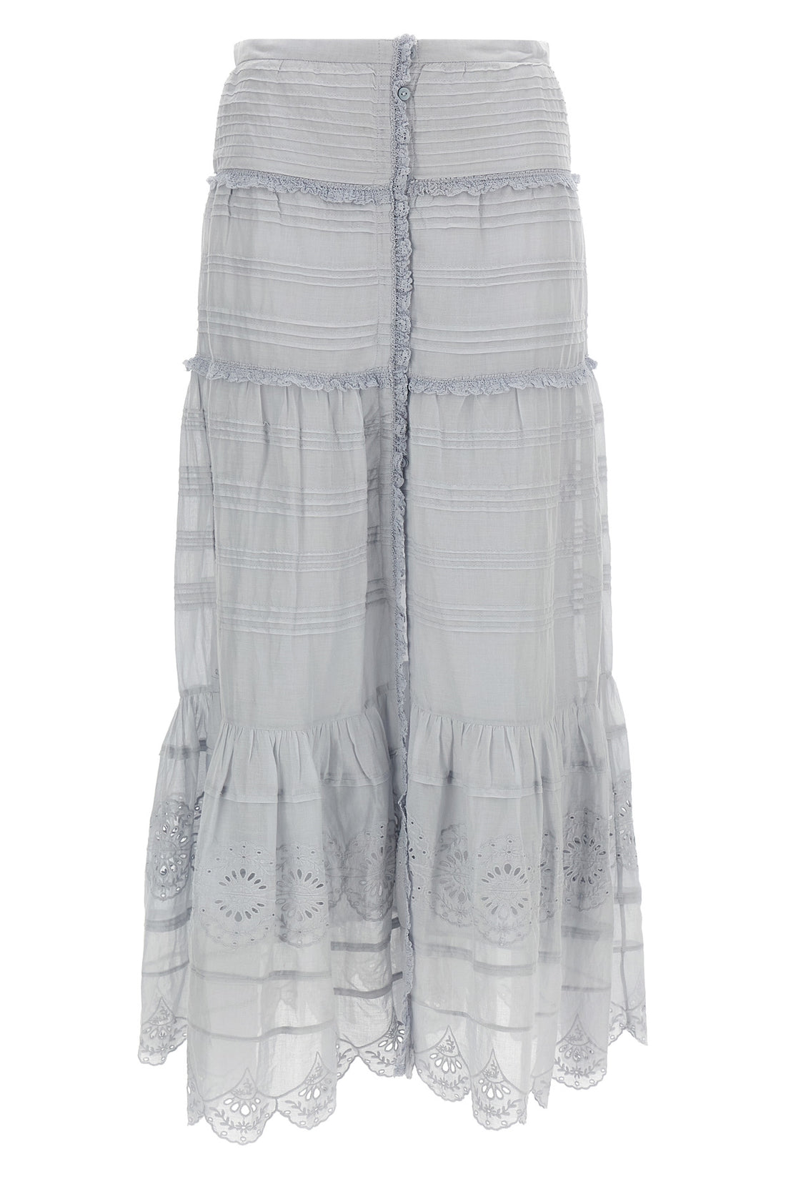 MARANT ETOILE 36 long paoline flared skirt