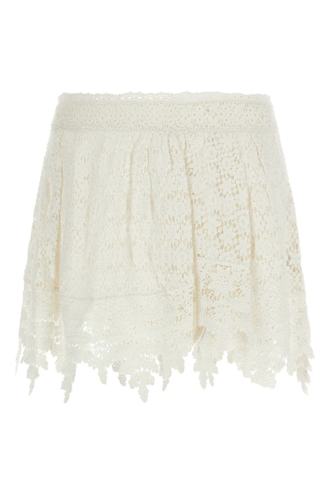 ISABEL MARANT 36 mini hanta crochet cotton skirt