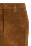 the marant étoile bisane midi skirt redefines the codes of casual dress throug