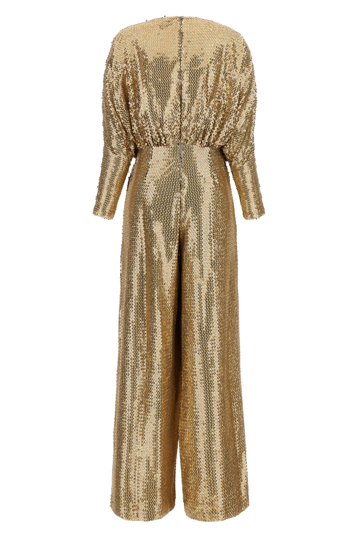 the elie saab jumpsuit redefines evening elegance through a fluid and luminous s