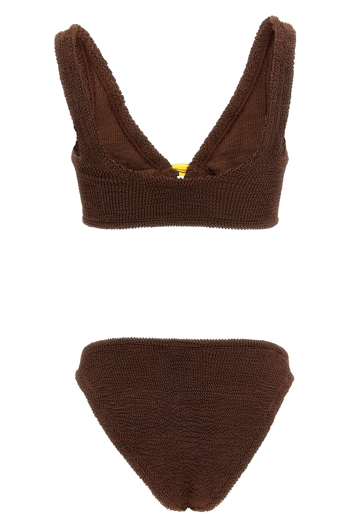 the julia bikini by hunza g redefines the codes of beachwear through an essentia