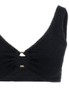 the hunza g julia bikini redefines beachwear aesthetics through its iconic thr