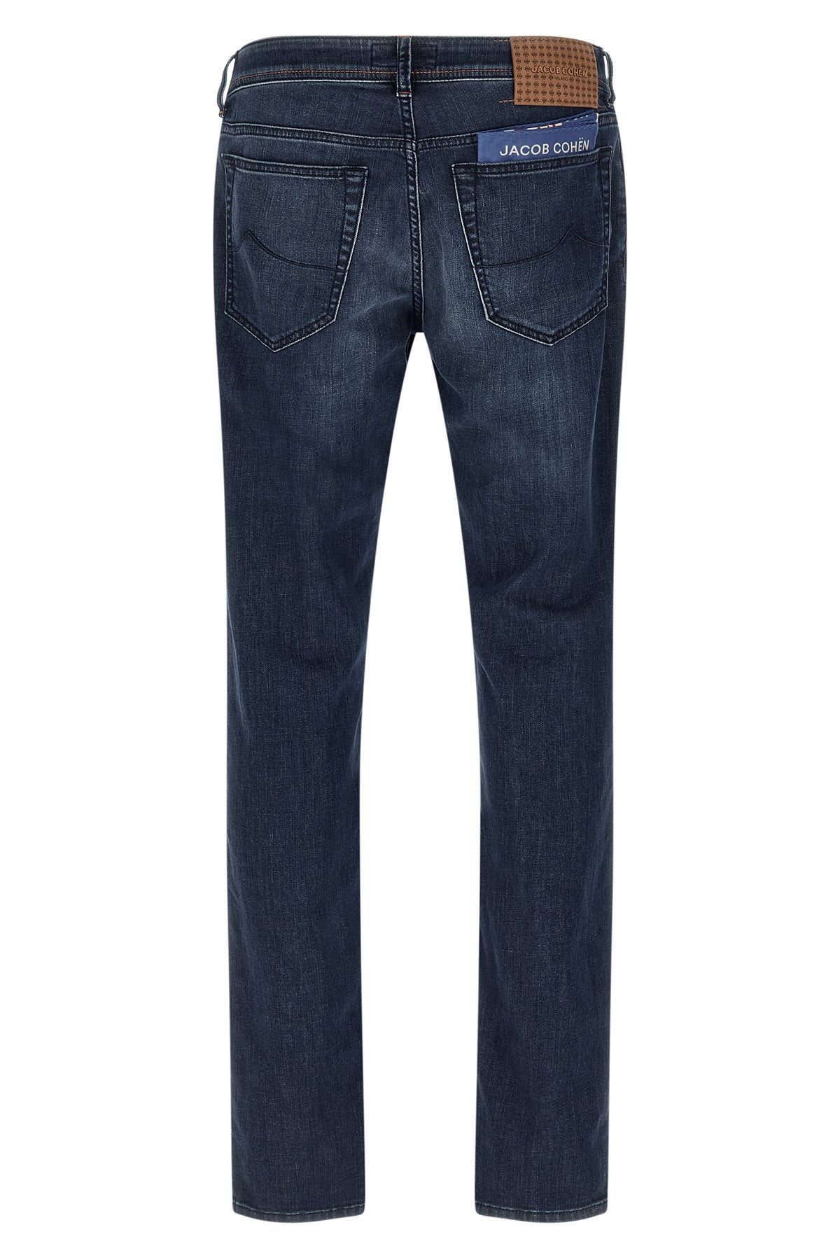 bard slim stonewashed stretch cotton denim jeans