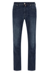 bard slim stonewashed stretch cotton denim jeans