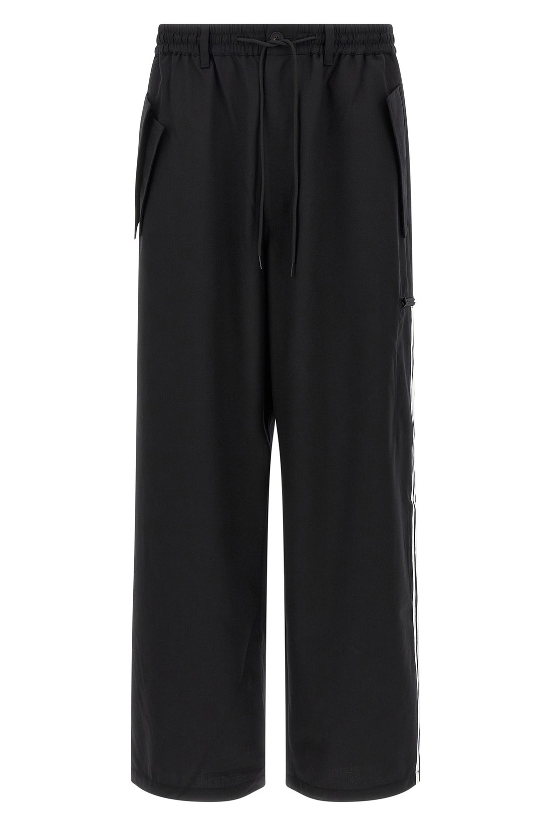 Y-3 L wool-blend fabric pants