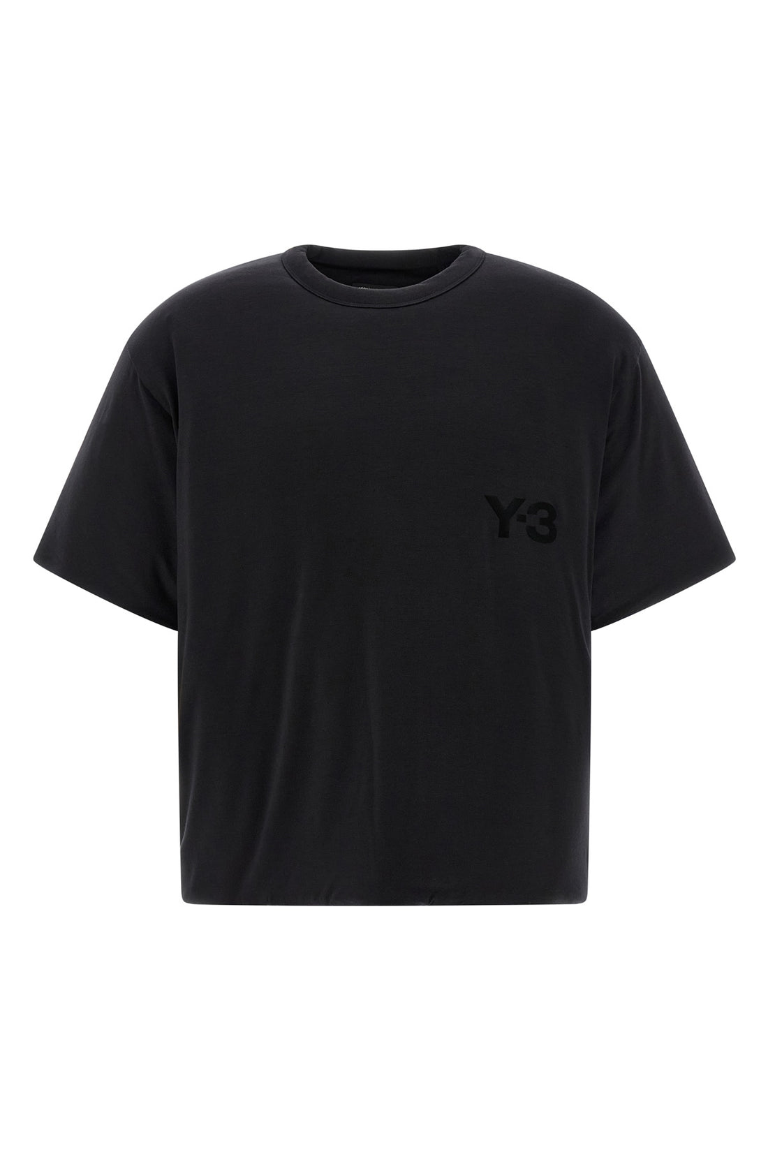 Y-3 M y-3 padded padded lyocell and elastane blend t-shirt