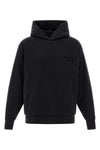 y-3 padded hoodie in lyocell and elastane blend padded