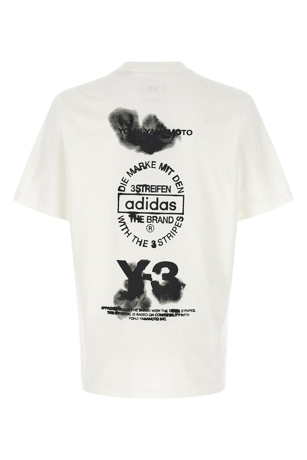 y-3 graphic cotton single jersey t-shirt