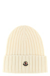 knitted ribbed wool beanie