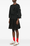 two-material dress