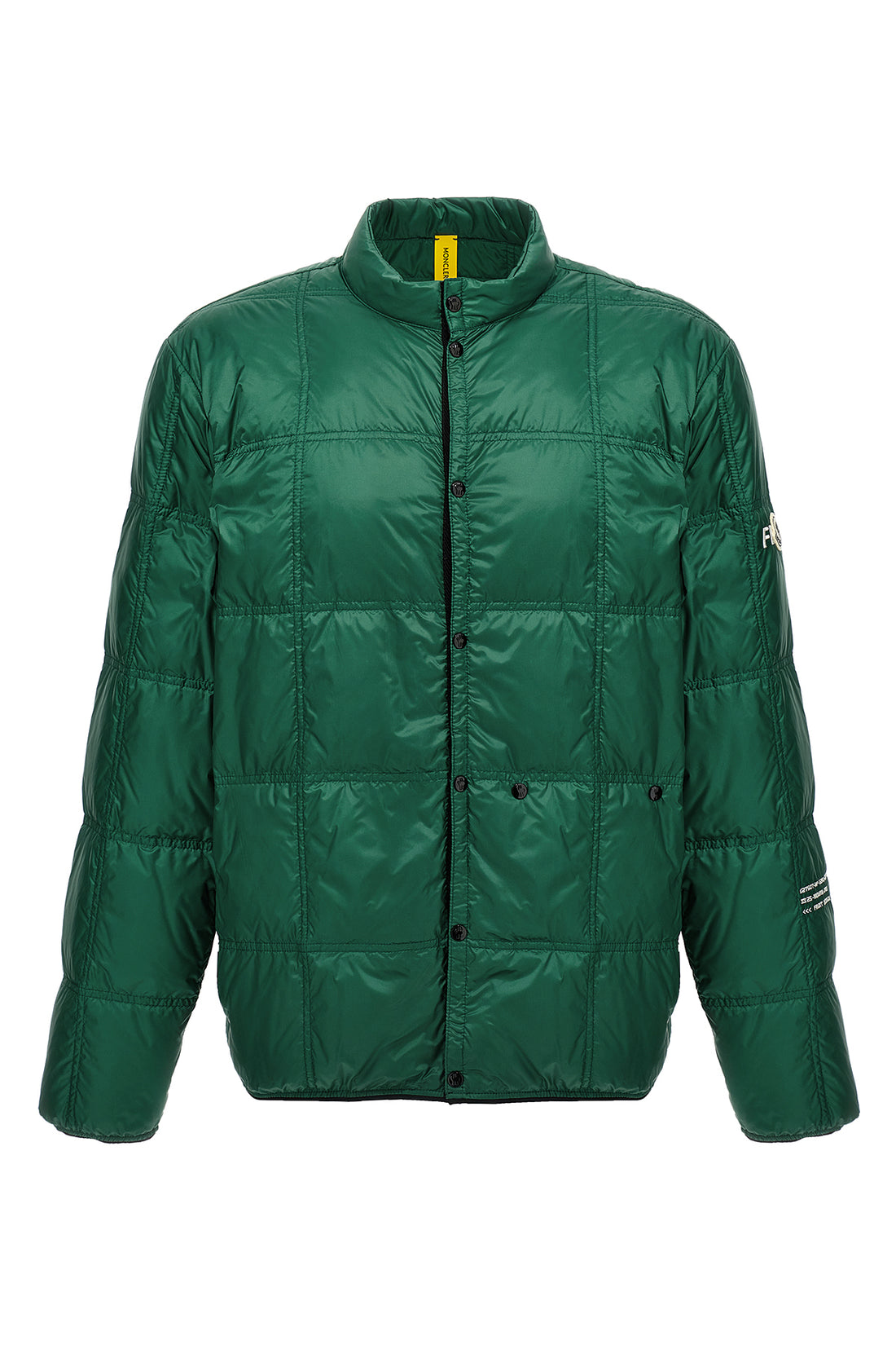 MONCLER GENIUS 2 moncler x frgmt jayel down jacket in quilted saison longue slightly padded