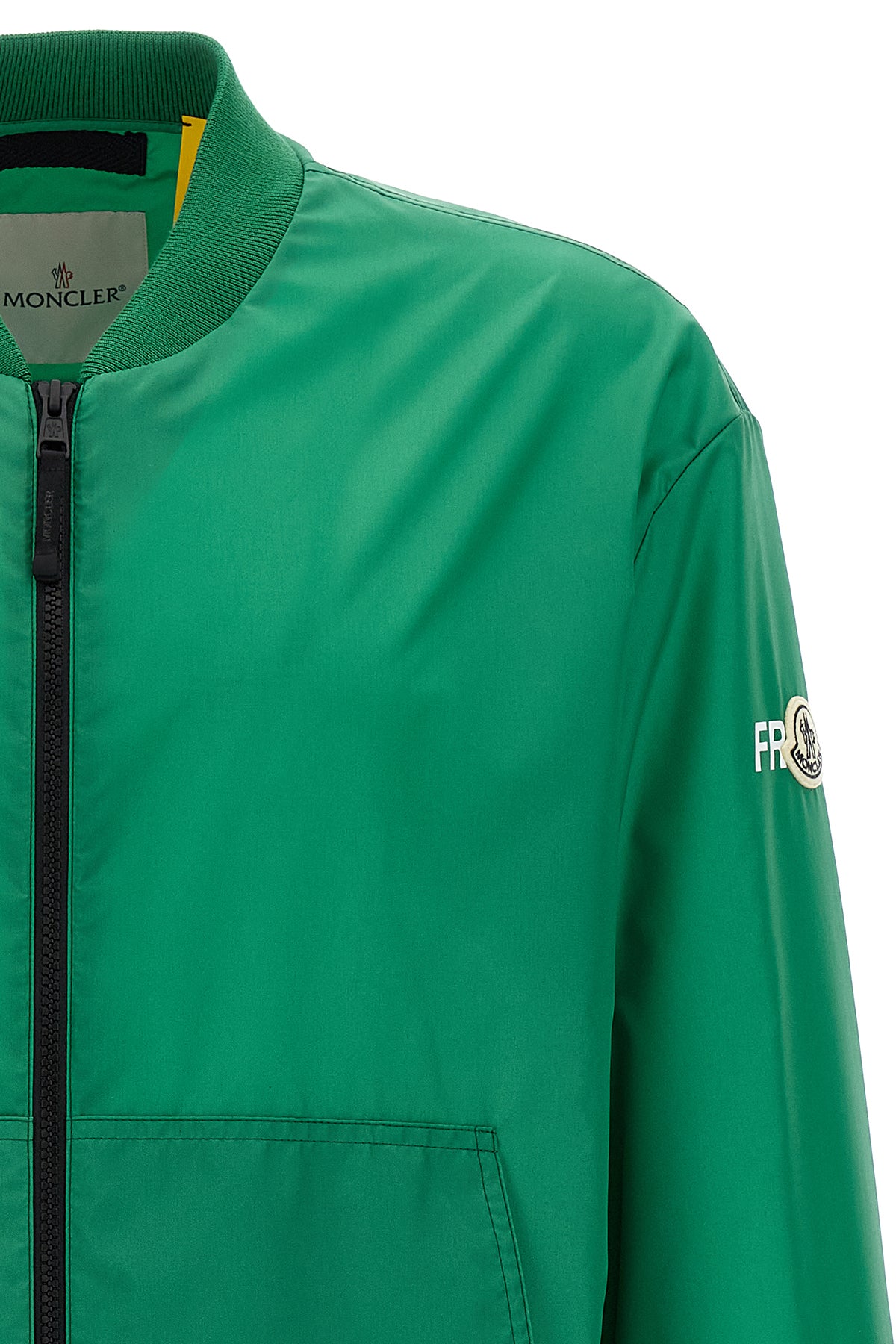 moncler x frgmt ostria bomber jacket in water-repellent coated nylon canvas