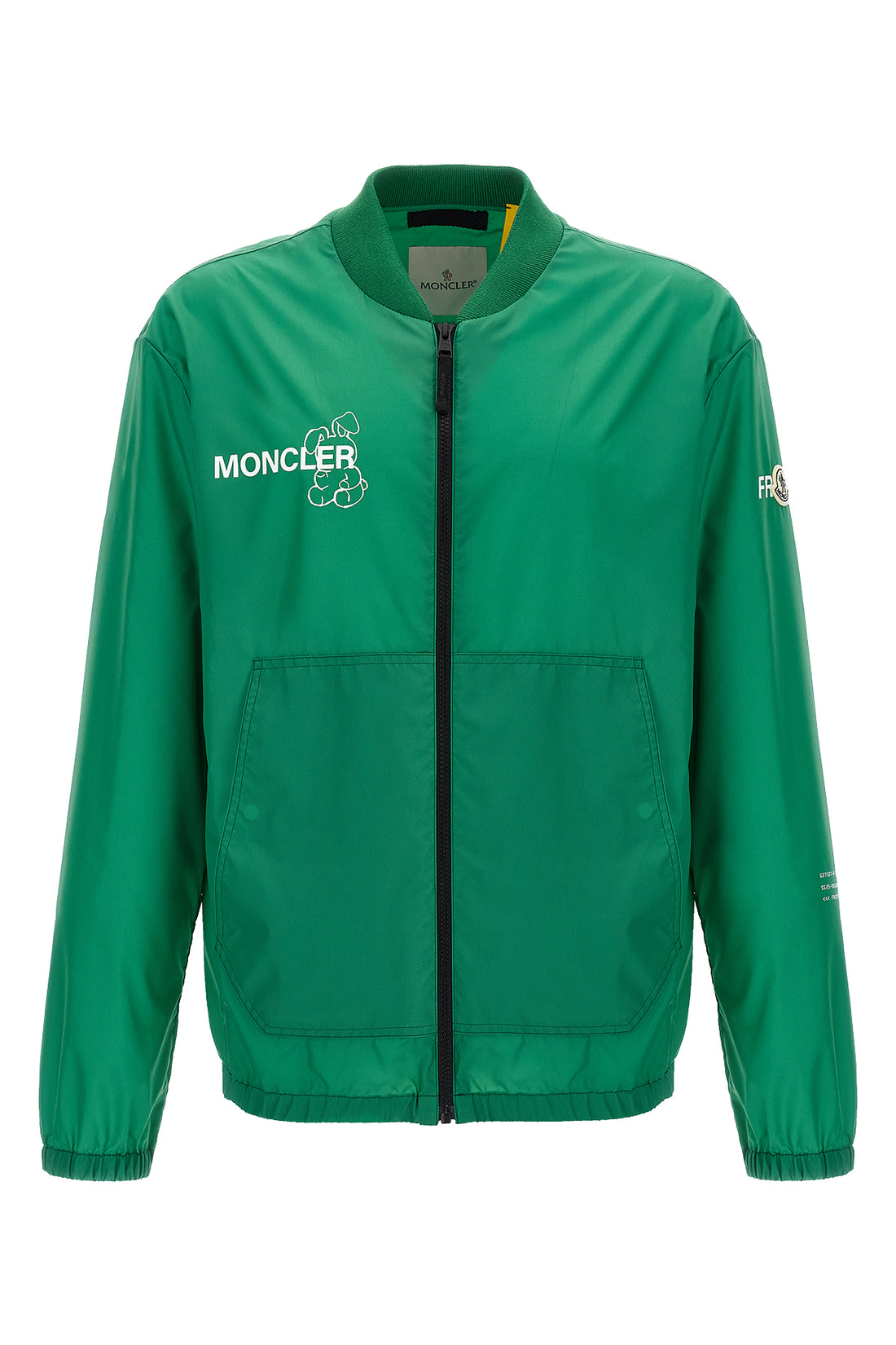 MONCLER GENIUS 2 moncler x frgmt ostria bomber jacket in water-repellent coated nylon canvas