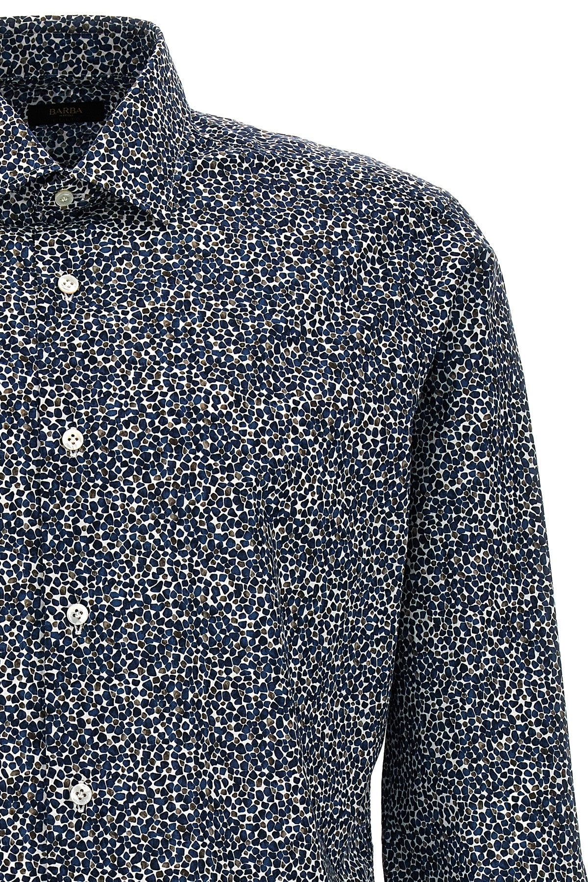 culto printed cotton shirt