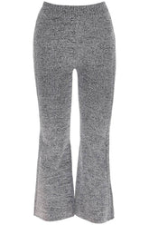 stretch knit cropped pants