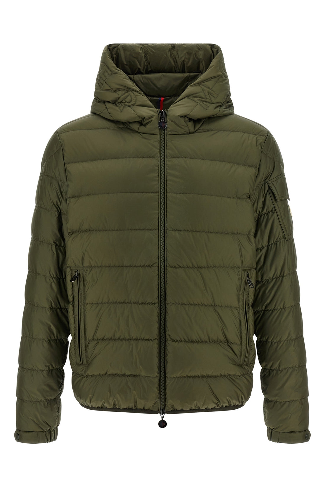 MONCLER 5 najan quilted long saison ue down jacket slightly padded