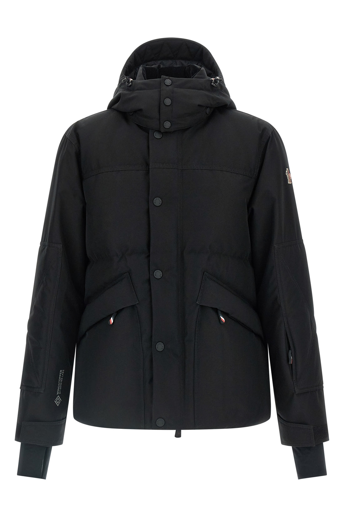 MONCLER GRENOBLE 5 elfin ski jacket in water-repellent quilted tech fabric