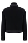 tricot wool knit cardigan
