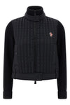 tricot wool knit cardigan