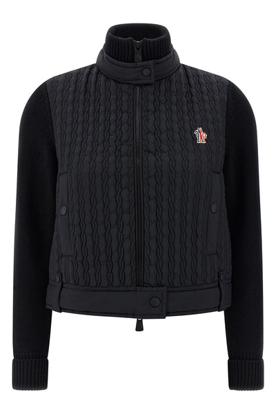tricot wool knit cardigan