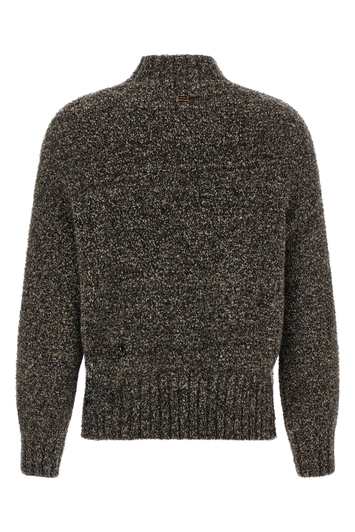 the agnona high neck sweater is made of a precious blend of cashmere