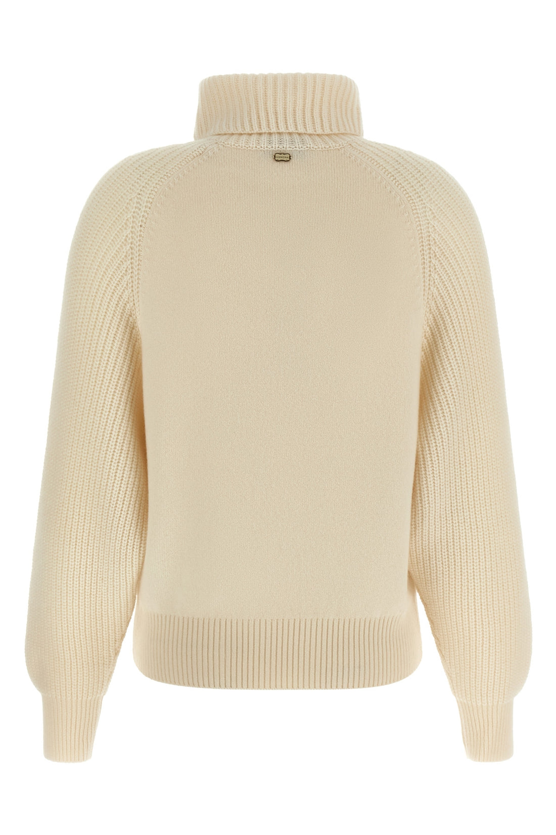 AGNONA M agnonas high neck cropped sweater exemplifies the superior craftsmanship of kni