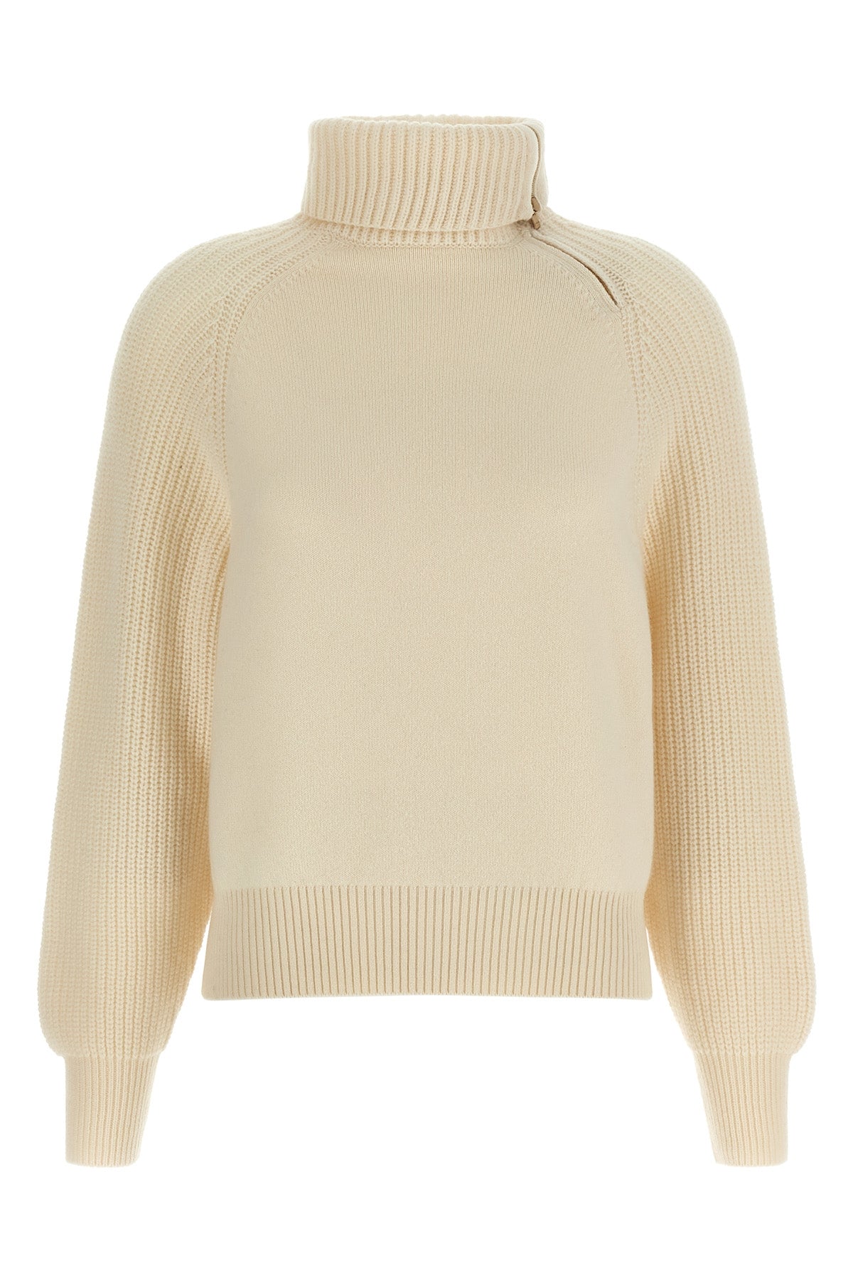 agnonas high neck cropped sweater exemplifies the superior craftsmanship of kni