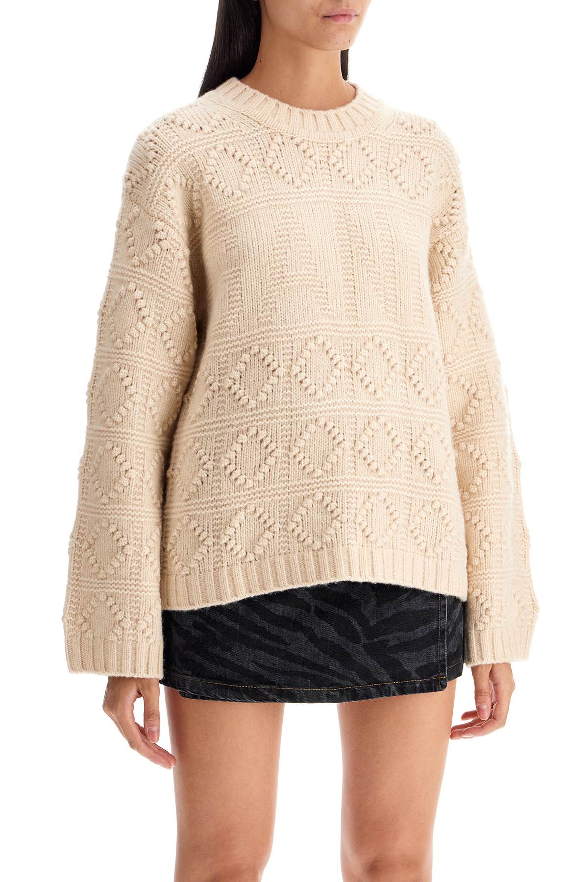 wool and cotton blend pullover