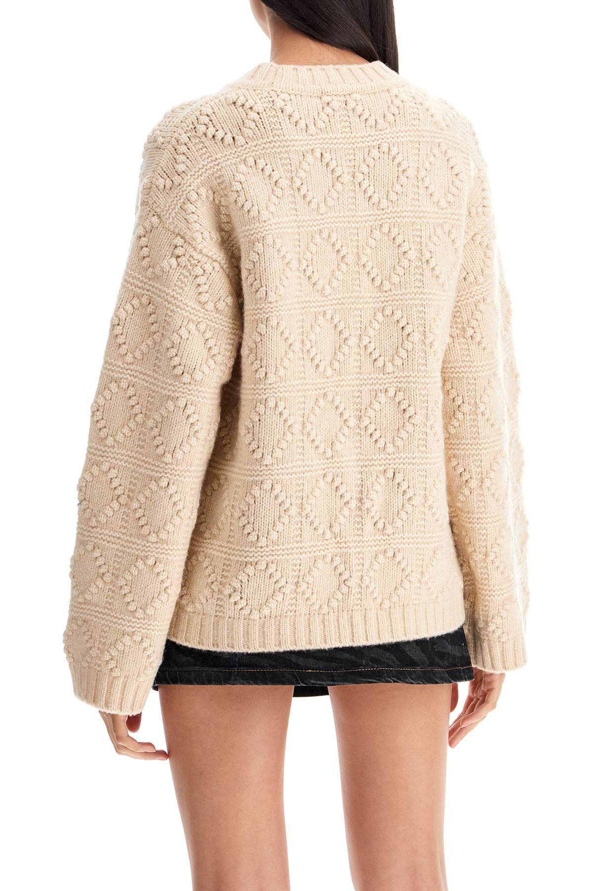 wool and cotton blend pullover