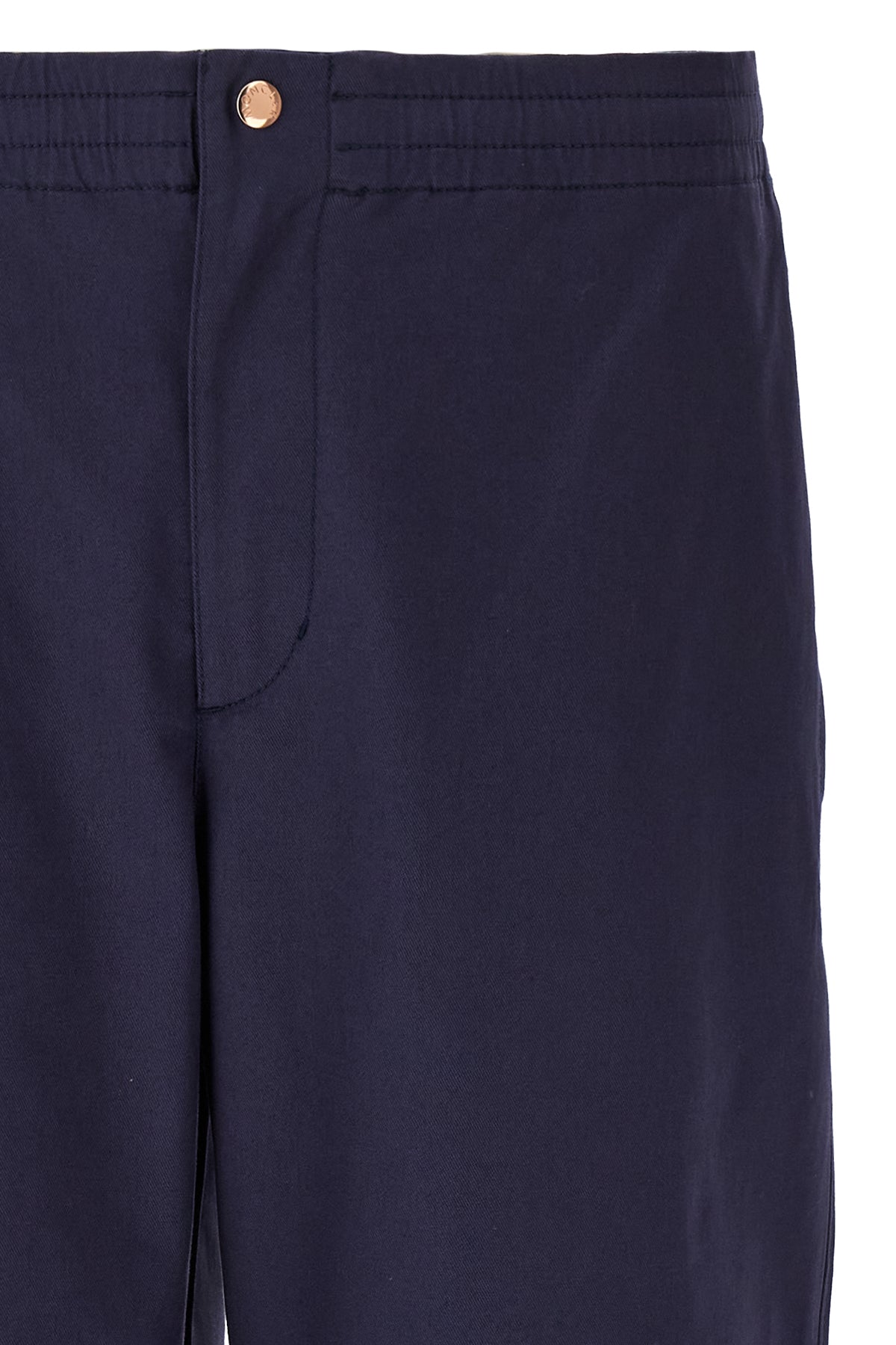 moncler x gilga farm trousers by donald glover in cotton blend