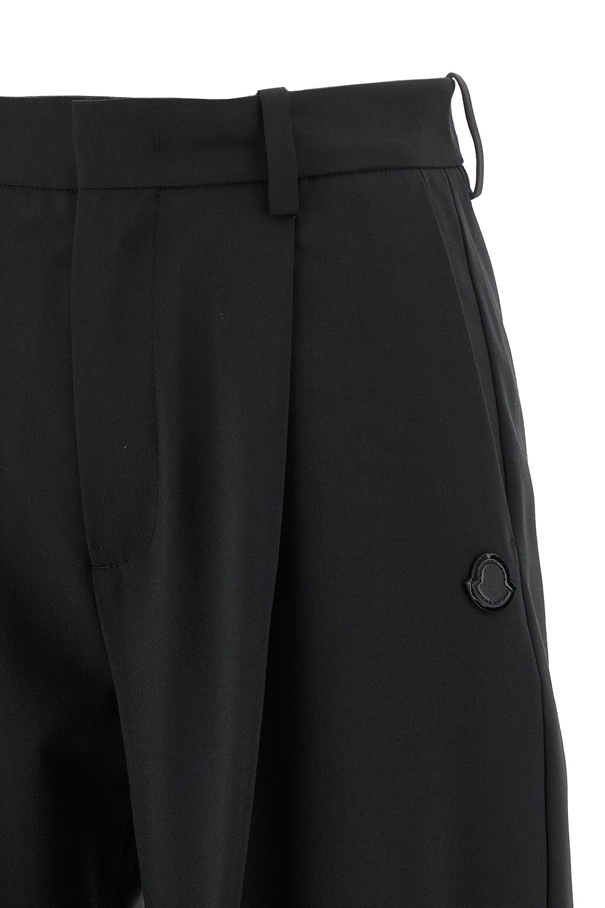 moncler x edward enninful wool blend trousers