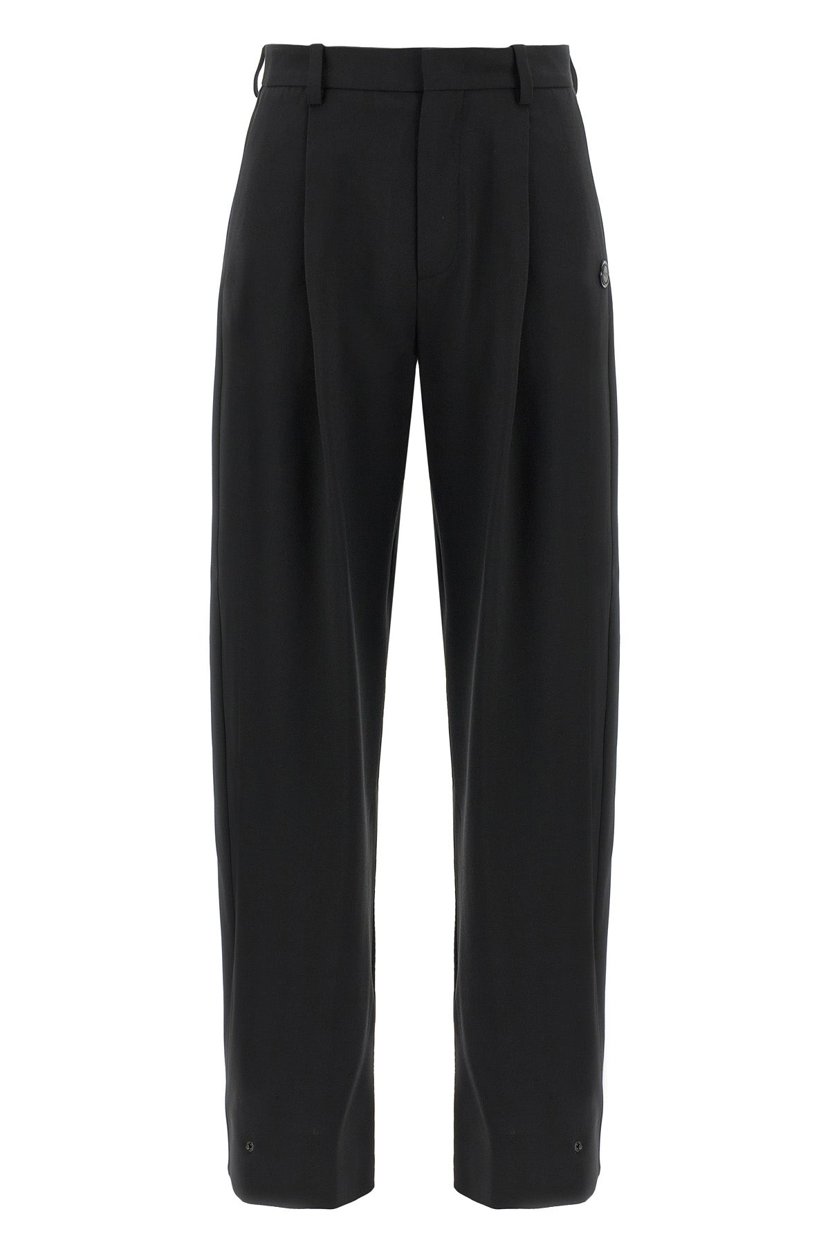 moncler x edward enninful wool blend trousers
