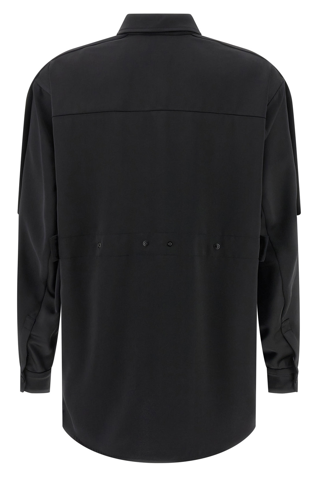 MONCLER GENIUS 40 moncler x edward enninful shirt in fluid satin