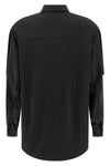 moncler x edward enninful shirt in fluid satin