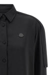 moncler x edward enninful shirt in fluid satin