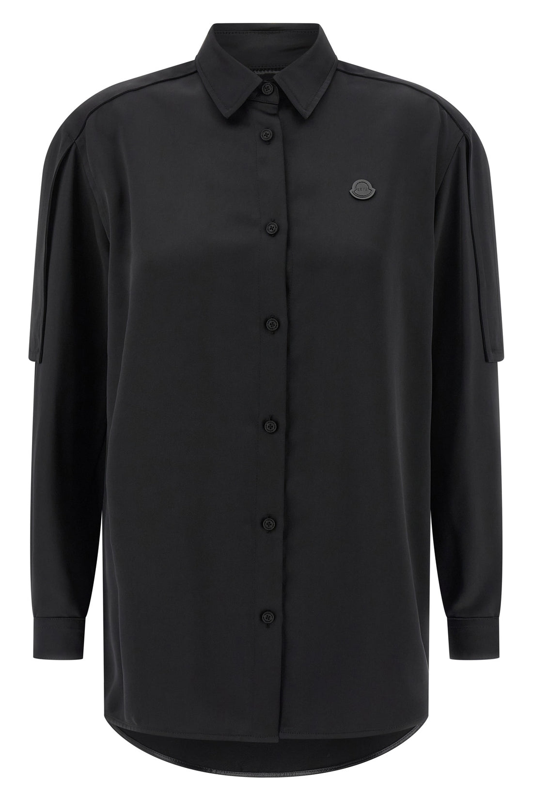 MONCLER GENIUS 40 moncler x edward enninful shirt in fluid satin