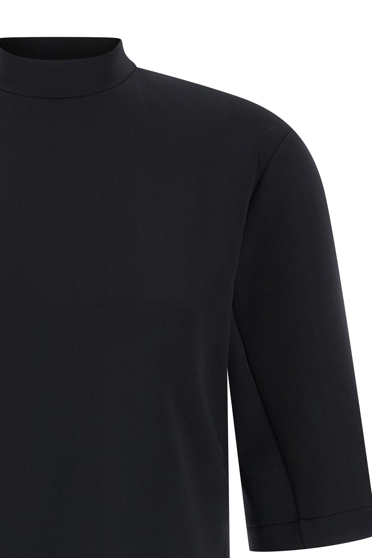 moncler x edward enninful top in scuba-effect fabric