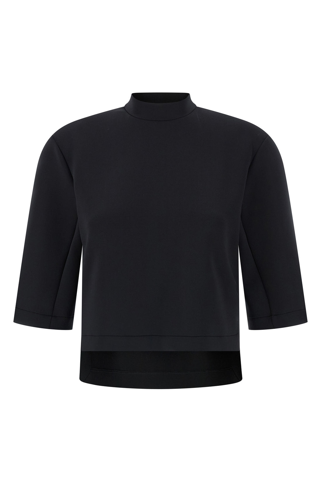 MONCLER GENIUS S moncler x edward enninful top in scuba-effect fabric
