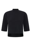moncler x edward enninful top in scuba-effect fabric