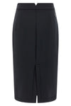 moncler x edward enninful midi skirt in unlined scuba-effect fabric